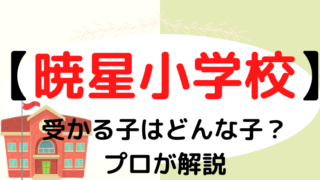 【暁星小学校】受かるのはどんな子？プロが解説