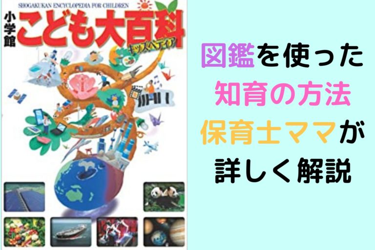 保育士直伝 小学館キッズペディア子供大百科を使った図鑑の効果と活用法