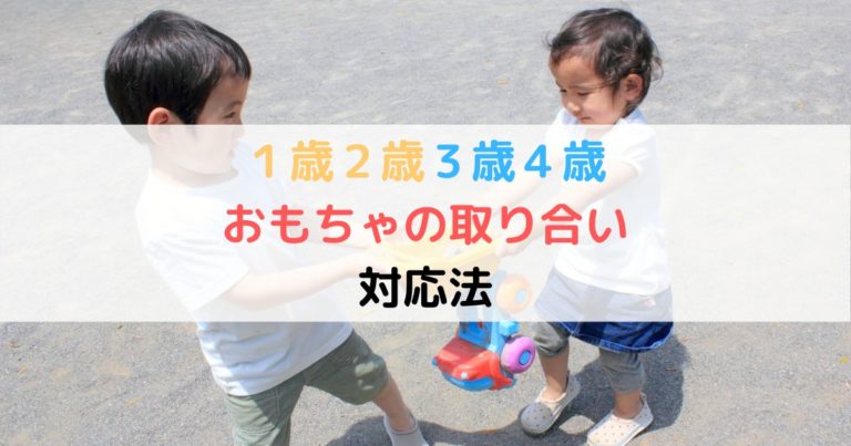 １歳２歳３歳４歳子供 おもちゃの取り合いが起こったら 保育士が解決 現役保育士ママの幼児教育情報配信メディア